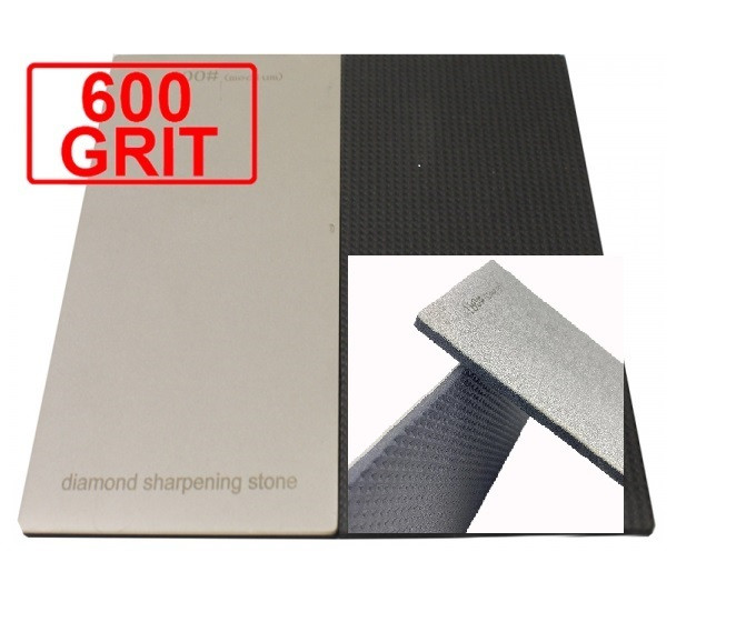 Алмазний брусок для заточування ножів гладкий широкий 170х75мм 600 Grit