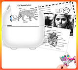 Міні-принтер Х15 Портативний принтер Термопринтер Котик, фото 5