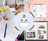 Міні-принтер Х15 Портативний принтер Термопринтер Котик, фото 6