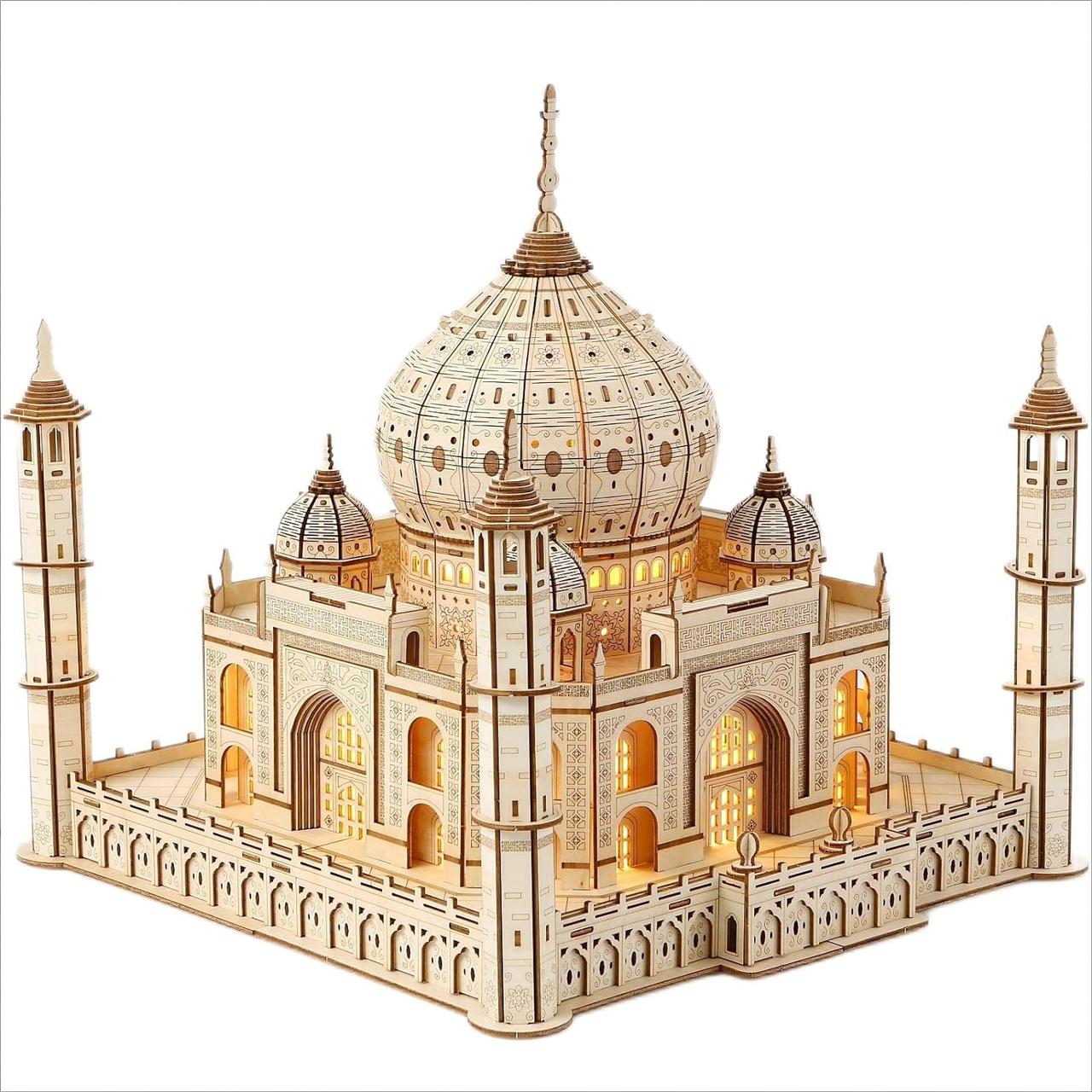 Дерев'яний пазл 3Д ROBOTIME Mechanical 3D Persial Love Palace Taj Mahal Палац Тадж Махал LG904