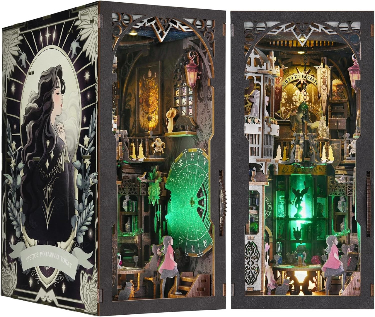 Бук Нук Tarot Divination Society Book Nook DIY Інтерьерний конструктор SL-02