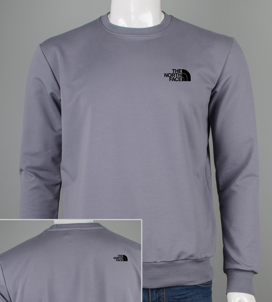 Світшот двонитка The North Face Сірий 7421с, XL (1шт), фото 1