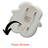 Нічник силіконовий Біле Порося Sleeping Pig Lamp, фото 8