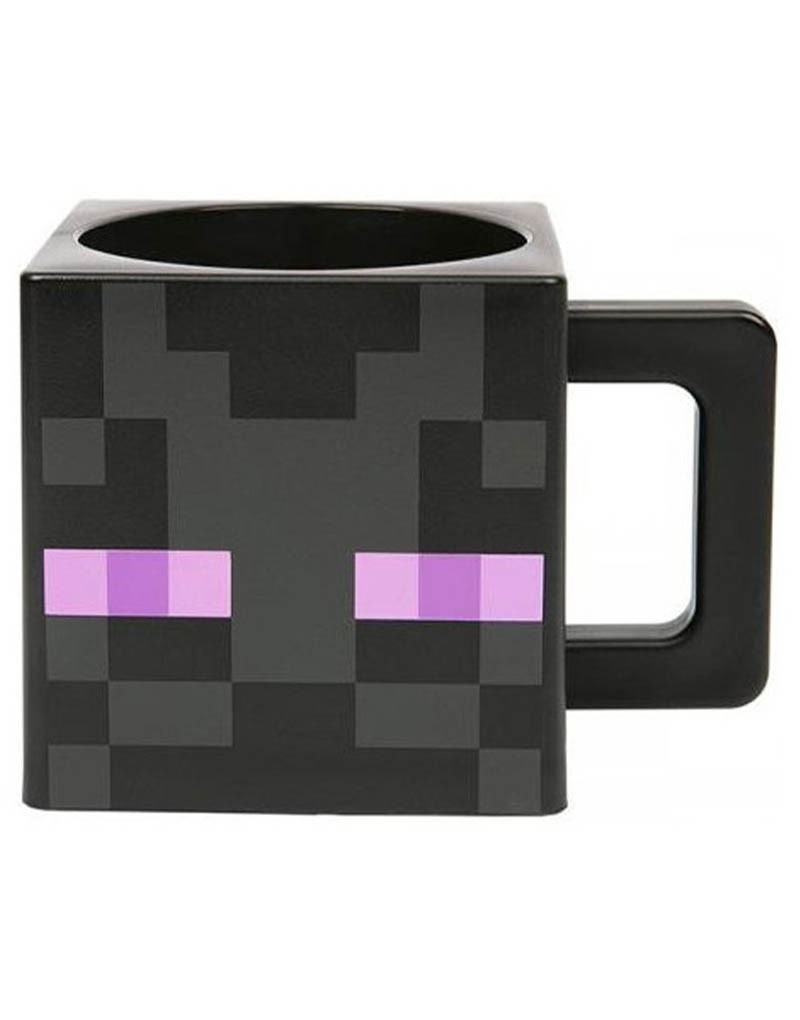 Кружка-кухоль чашка Майнкрафт Minecraft Enderman Ендермен Чорна
