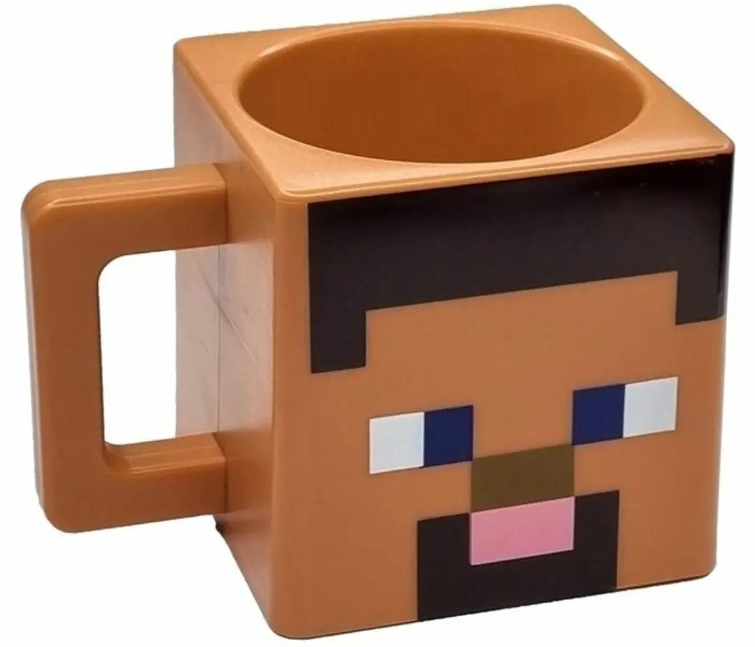 Кружка-кухоль чашка Майнкрафт Minecraft Steve Стів Коричнева
