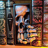 Підставка для книг Monster Bookend Scull Череп, фото 7