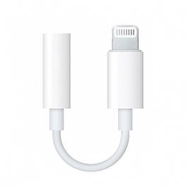 Кабель перехідник для аудіо навушників aux to lightning - оригінал