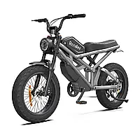 Электровелосипед 1000W 48V 25Ah Электро Велосипед Rooder серый