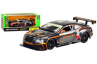 Металева модель машини Bentley Continental GT3 Concept Бентлі Автопром 68267A 1:24