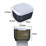 Оригінал! Пластиковий органайзер-тримач для туалетного паперу з поличкою Tissue Small — Вища якість!, фото 2