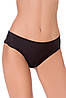 Жіночі трусики бразиліани з тонкої мікрофібри чорні  Leilieve 3754, фото 3
