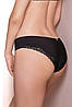Жіночі трусики бразиліани з тонкої мікрофібри чорні  Leilieve 3754, фото 4