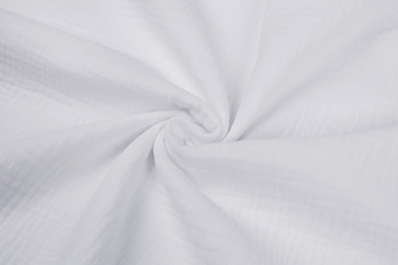 Відріз мусліну жатки Білий 63х70 см