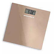 Ваги для підлоги побутові GRUNHELM BES-GLD скляні ваги для дому 180кг