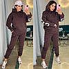 Спортивний костюм жіночий теплий з капюшоном, фото 9