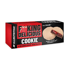 All Nutrition Fit King Delicious Cookie 128 g peanut butter strawberry jelly