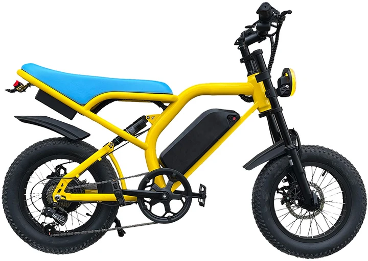 Електровелосипед 350W 48V15Ah, колесо 16х3" 150кг, до 45км, 25км/ч Електро Велосипед Rooder CB-02 mini, фото 1