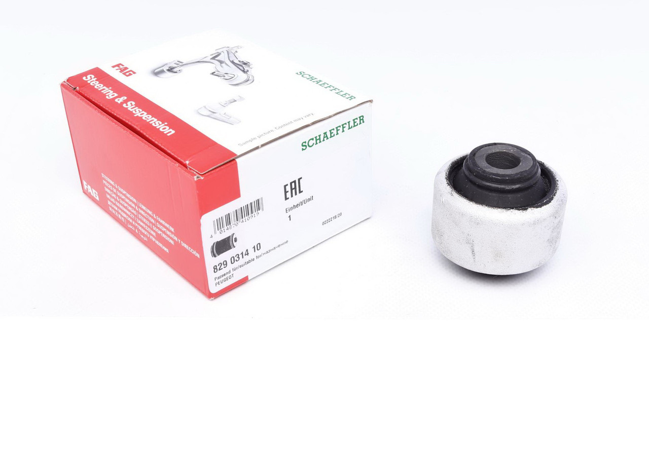 Сайлентблок переднього важеля передній Citroen С5 / С6 01- / Peugeot 407 04- FAG 829031410