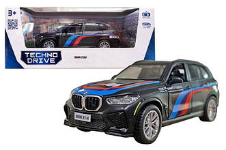 Автомодель TechnoDrive BMW X5M чорний машинка металева БМВ