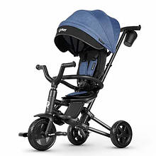 Велосипед складаний триколісний дитячий Nova Niello Blue