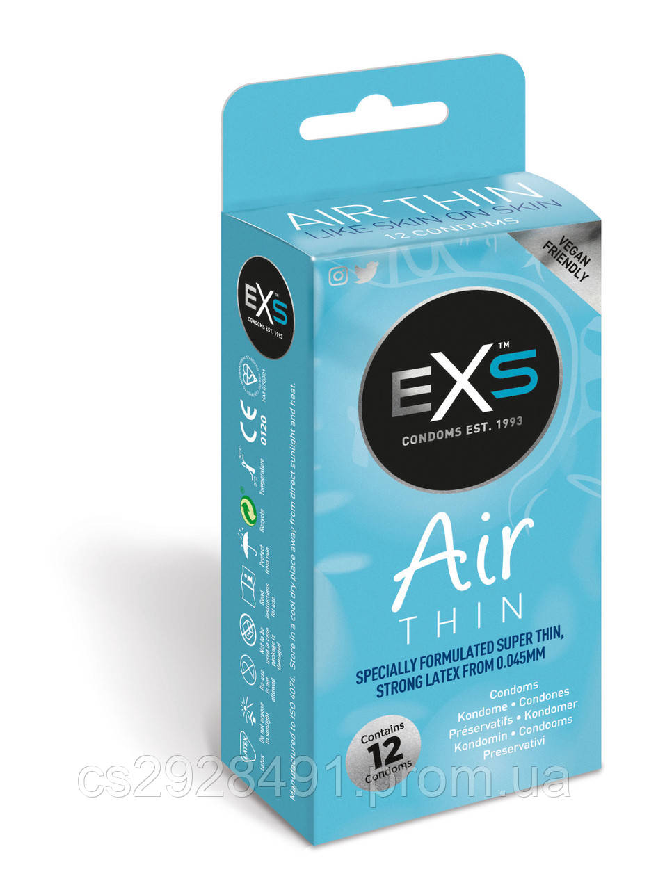 Презервативи 12 SZT. EXS AIR THIN