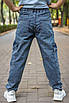 Джинси карго Altun для хлопчика 5-17 років, Блакитний 122, фото 2