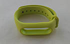 Ремінець Xiaomi Mi Band 2 силіконовий браслет Салатовий 1092P, фото 3