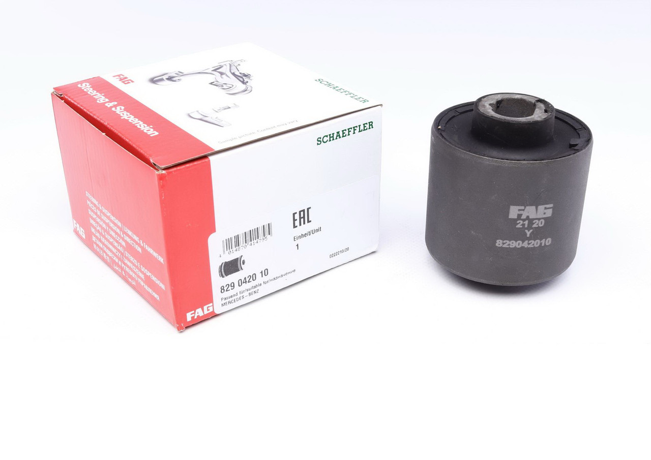 Сайлентблок переднього важеля нижній Mercedes E-class (W211) (повздовжнього) (16.2x70x80) FAG 829042010