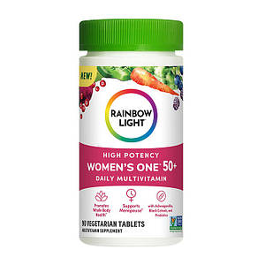 Rainbow Light Women's One 50+ 90 veg tabs