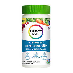 Rainbow Light Men's One 50+ 90 veg tabs