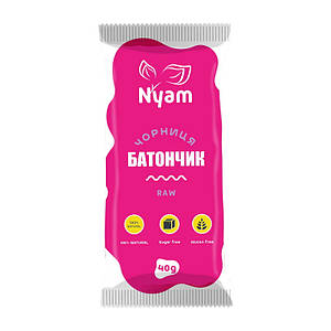 Nyam Raw Bar 40 g чорниця