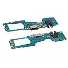 DR Роз'єм зарядки для Oppo Reno 8T на платі з мікрофоном і компонентами, фото 2