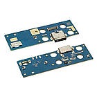 DR Роз'єм зарядки для Lenovo Tab M10 Plus (X606) на платі з мікрофоном і компонентами, фото 2