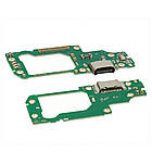 DR Роз'єм зарядки для Oppo Reno 8 (5G) на платі з мікрофоном і компонентами, фото 2