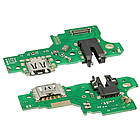 DR Роз'єм зарядки для Oppo A15/A15s на платі з мікрофоном і компонентами, фото 2