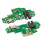 DR Роз'єм заряджання для Huawei P Smart (2017) на платі з мікрофоном і компонентами, фото 2