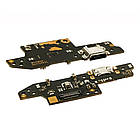 DR Роз'єм зарядки для Xiaomi Redmi 10A на платі з мікрофоном і компонентами, фото 2