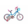 Велосипед дитячий двоколісний на сталевій рамі RoyalBaby Stargirl 16" зріст 100-120 см 4-7 років Блакитний, фото 2