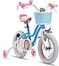 Велосипед дитячий двоколісний на сталевій рамі RoyalBaby Stargirl 16" зріст 100-120 см 4-7 років Блакитний, фото 5