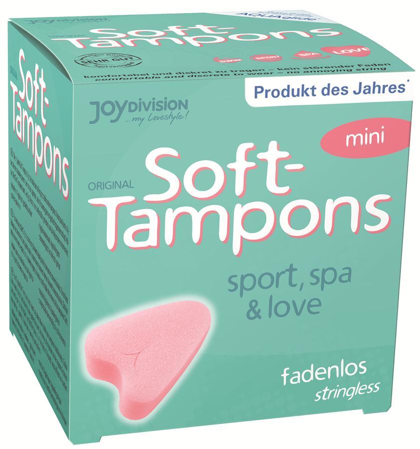 Тампони гігієнічні жіночі — Soft-Tampons Mini, 3 шт.