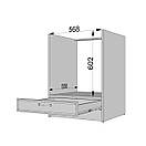 Кухонна тумба під духовку. Шир 600 мм. Фасад МДФ, фото 4