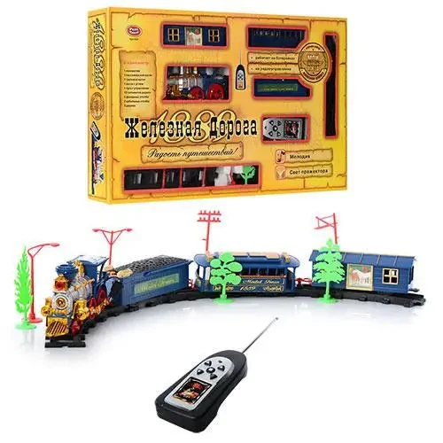 Залізниця Мій перший поїзд на радіокеруванні 0620 мелодії, світло прожектора