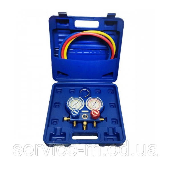 Манометричний колектор VALUE VMG-2-R22-B (R-22) + шланги 3шт.x900mm