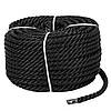 Якірна мотузка Weekender Strand. 8мм/30м. Чорний. Фал човновий., фото 3