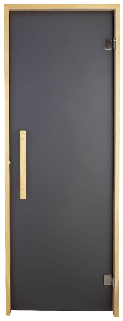 Двері для лазні та сауни Tesli Lux Graphite 2000х700