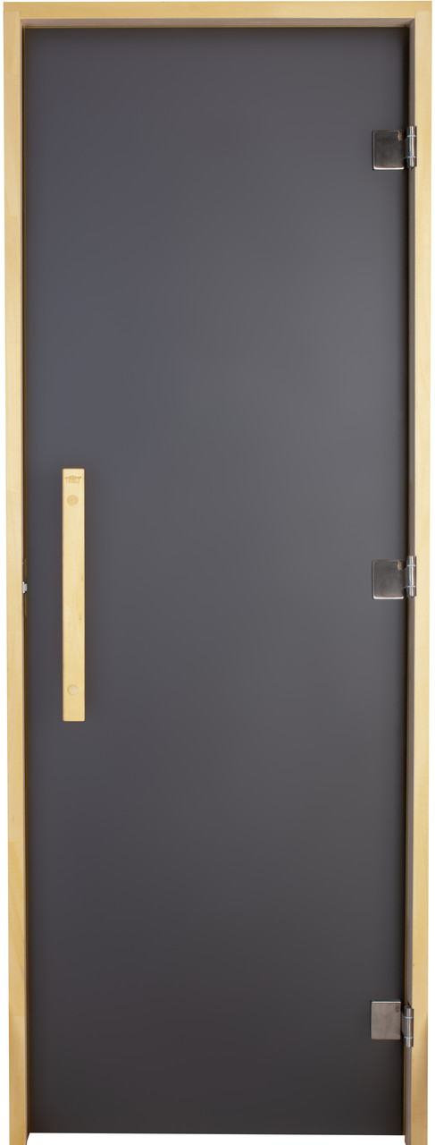 Двері для лазні та сауни Tesli Lux Graphite 2000х800