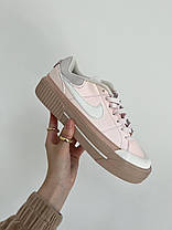 Жіночі Кеди Nike Court Legacy Lift Pink / Найк Курт Легасі Ліфт Рожеві, фото 3