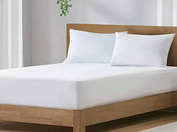 Простирадло Аква Стоп Leleka-Textile 160х200 білий (1870/6300)
