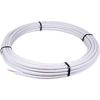 Труба мідна в ізоляції 1/4'' 1м (D=6mm, бухта 25м) ISOCLIMA s.p.a (продаж кратний 25м)