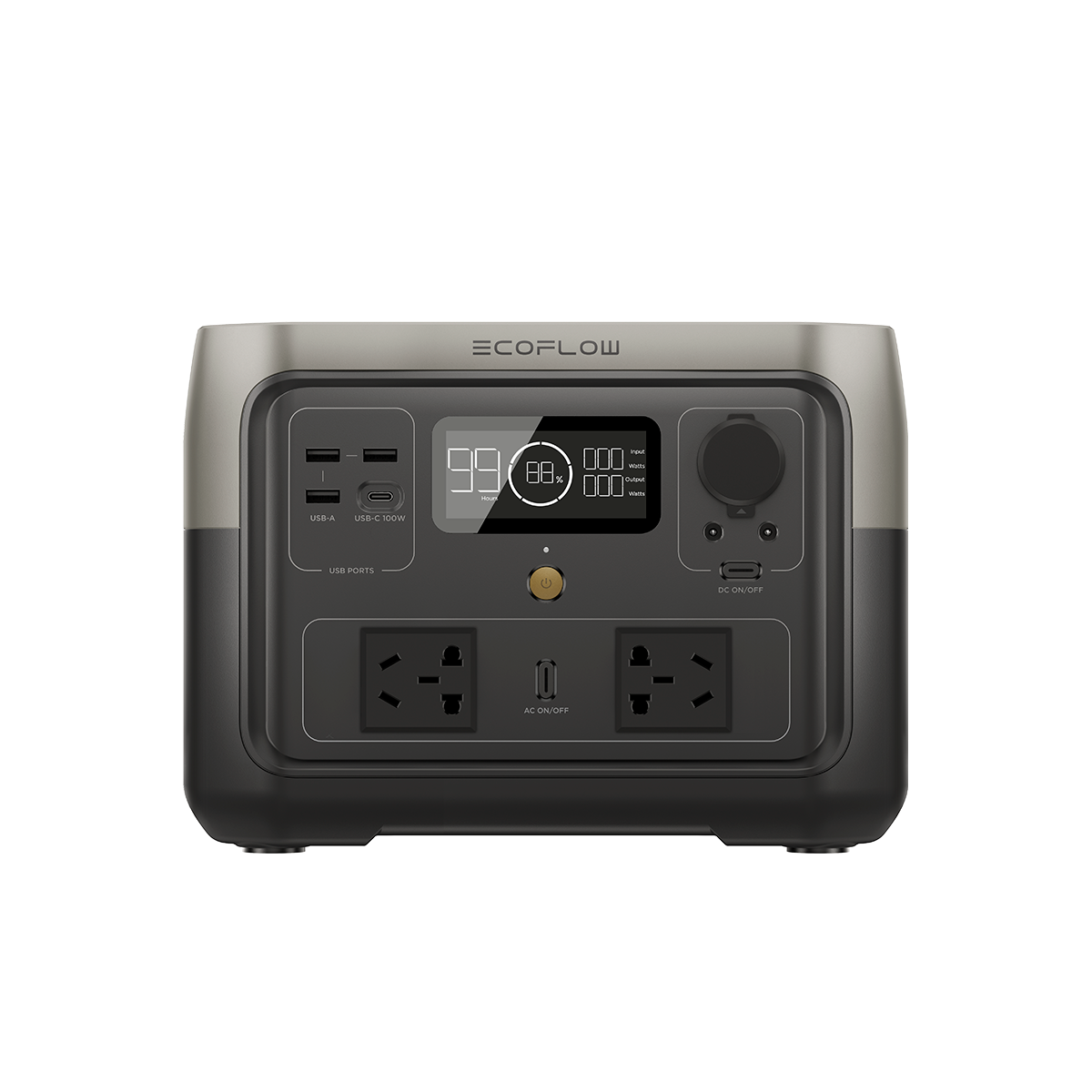 Уцінка* Зарядна станція EcoFlow RIVER 2 Max 512Wh 500W CN/AU Version (ZMR610-B-CN)